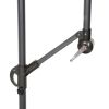 10 Foot Mocha Offset Patio Canopy Umbrella Rotates 360 Degrees