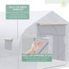 Greenhouse w/ White PE Cover and Heavy Duty Steel Frame 11.5' x 10' x 6.5'