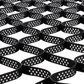 VEVOR Gravel Grid, 2 Inch Depth, 32.81 x 9.84 FT / 10000 x 3000 mm, 1880 LBS Per Sq ft Grass Ground Retainer