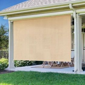 7'X8' Sesame HDPE Spliced Roller Shutter (Option: defaulttitle)